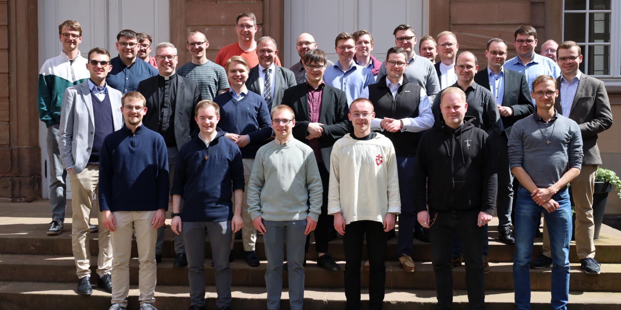 Gruppenfoto der Seminaristen