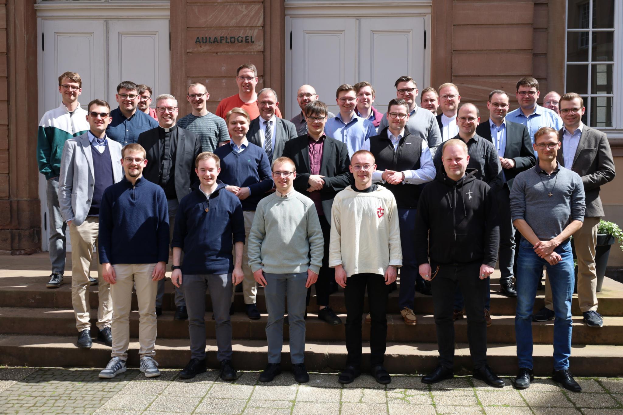Gruppenfoto der Seminaristen