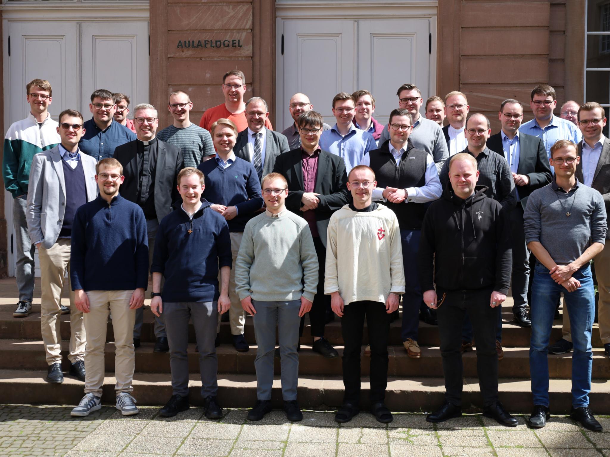 Gruppenfoto der Seminaristen