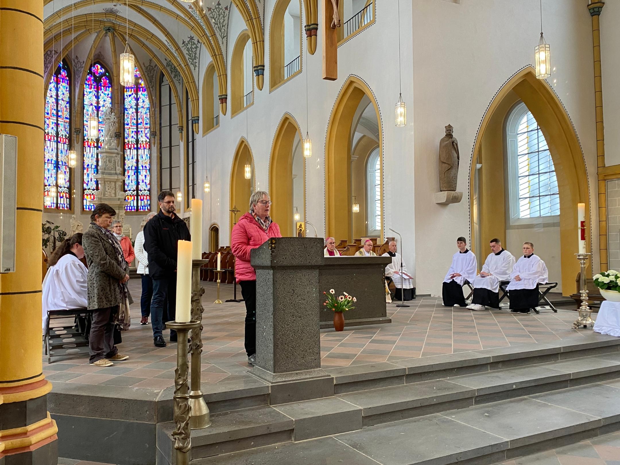 Gottesdienst in der Jesuitenkirche