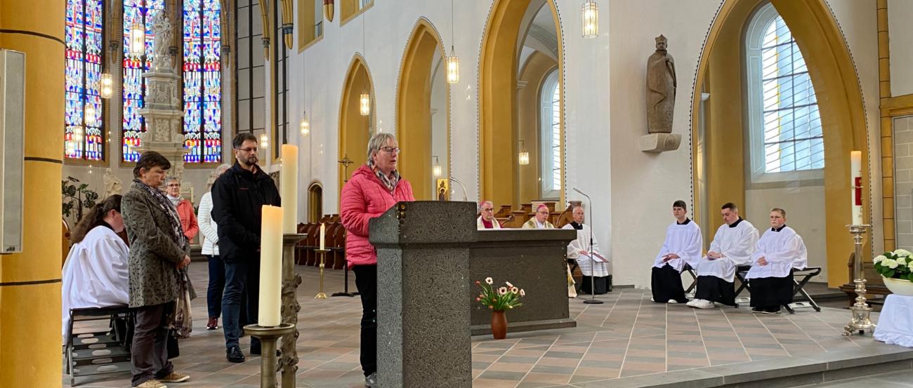 Gottesdienst in der Jesuitenkirche