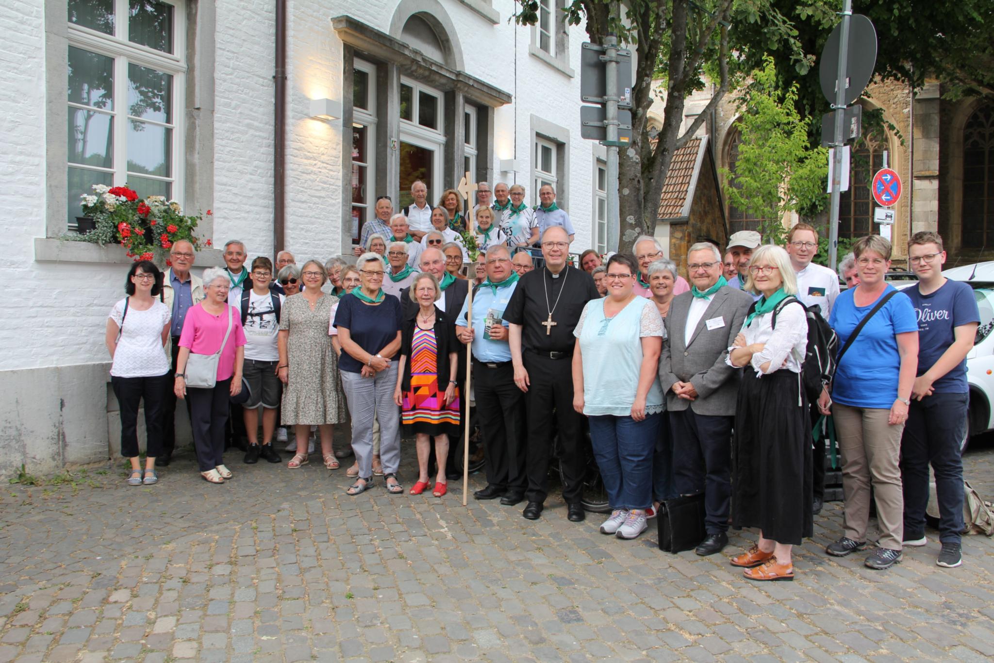 Ein Teil der Gruppe aus dem Bistum Trier