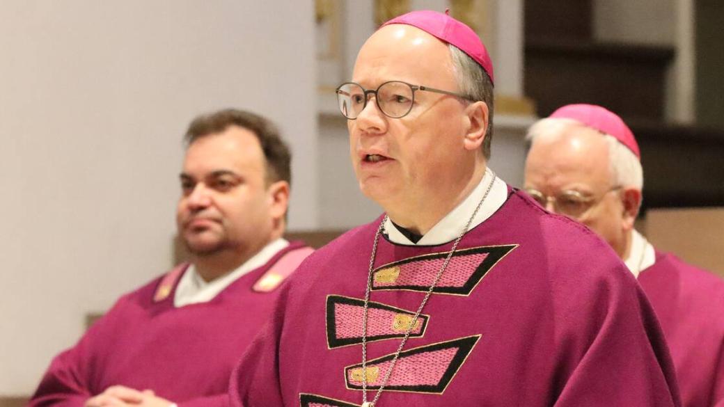 Der Trierer Bischof Ackermann war der Hauptzelebrant des Gottesdienstes