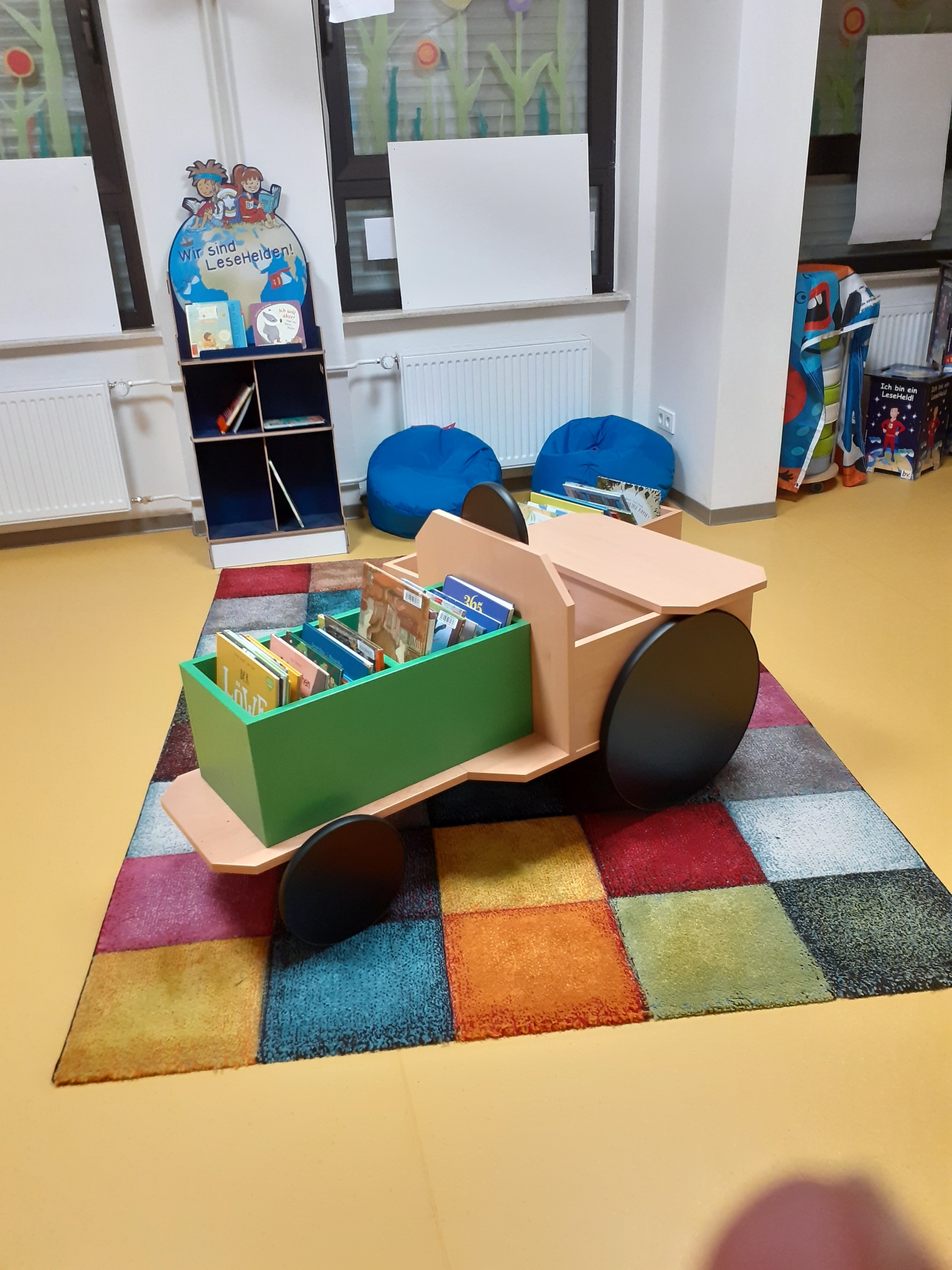 Kleine und große Besucher fühlen sich sehr wohl in den neugestalteten Räumen.