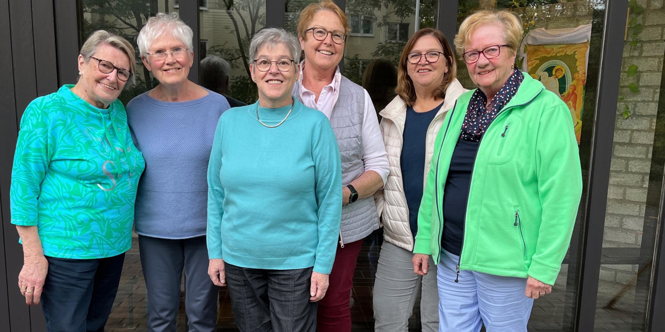 Das Leitungsteam von „Karthause Aktiv“ bilden Marianne Noll, Mechthild Strauch, Marione Bauer, Ortrud Diener, Gabriele Müller und Brigitte Krautkrämer (v. links). Es fehlt Waltraut Götzen.