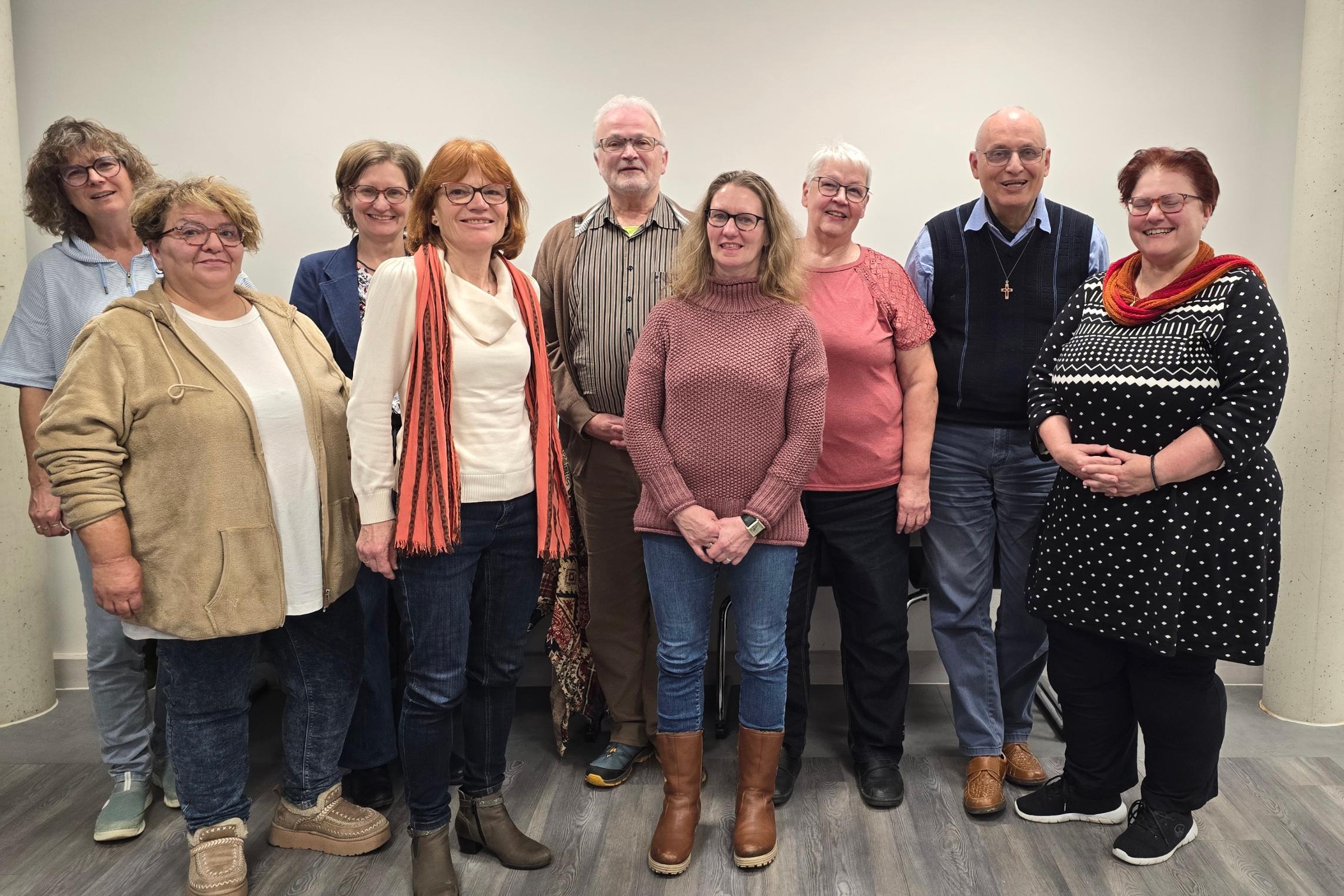 Das zwölfköpfige Kernteam des Projektes HALTUNG heute – es fehlen 3 Personen.