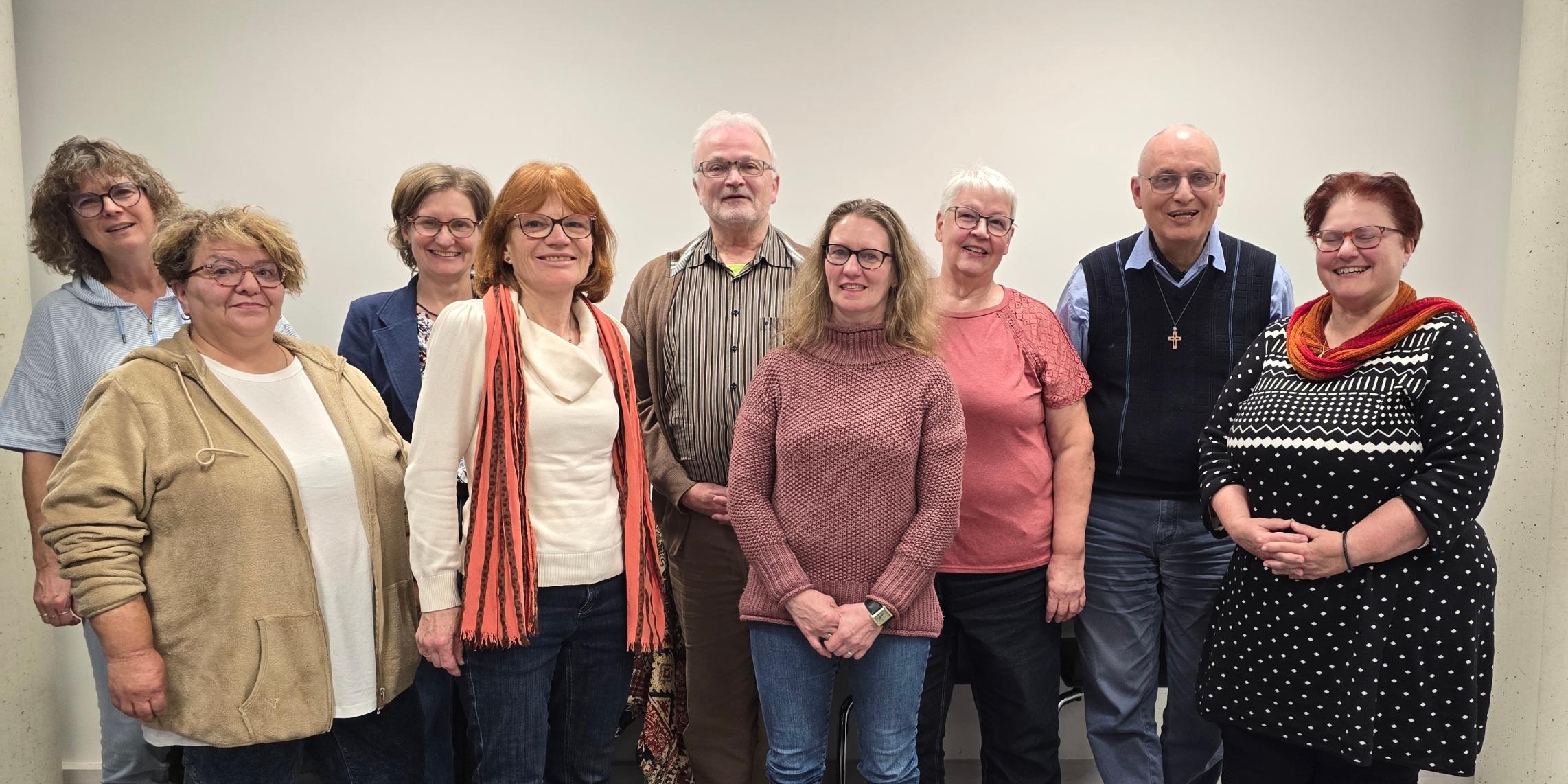 Das zwölfköpfige Kernteam des Projektes HALTUNG heute – es fehlen 3 Personen.