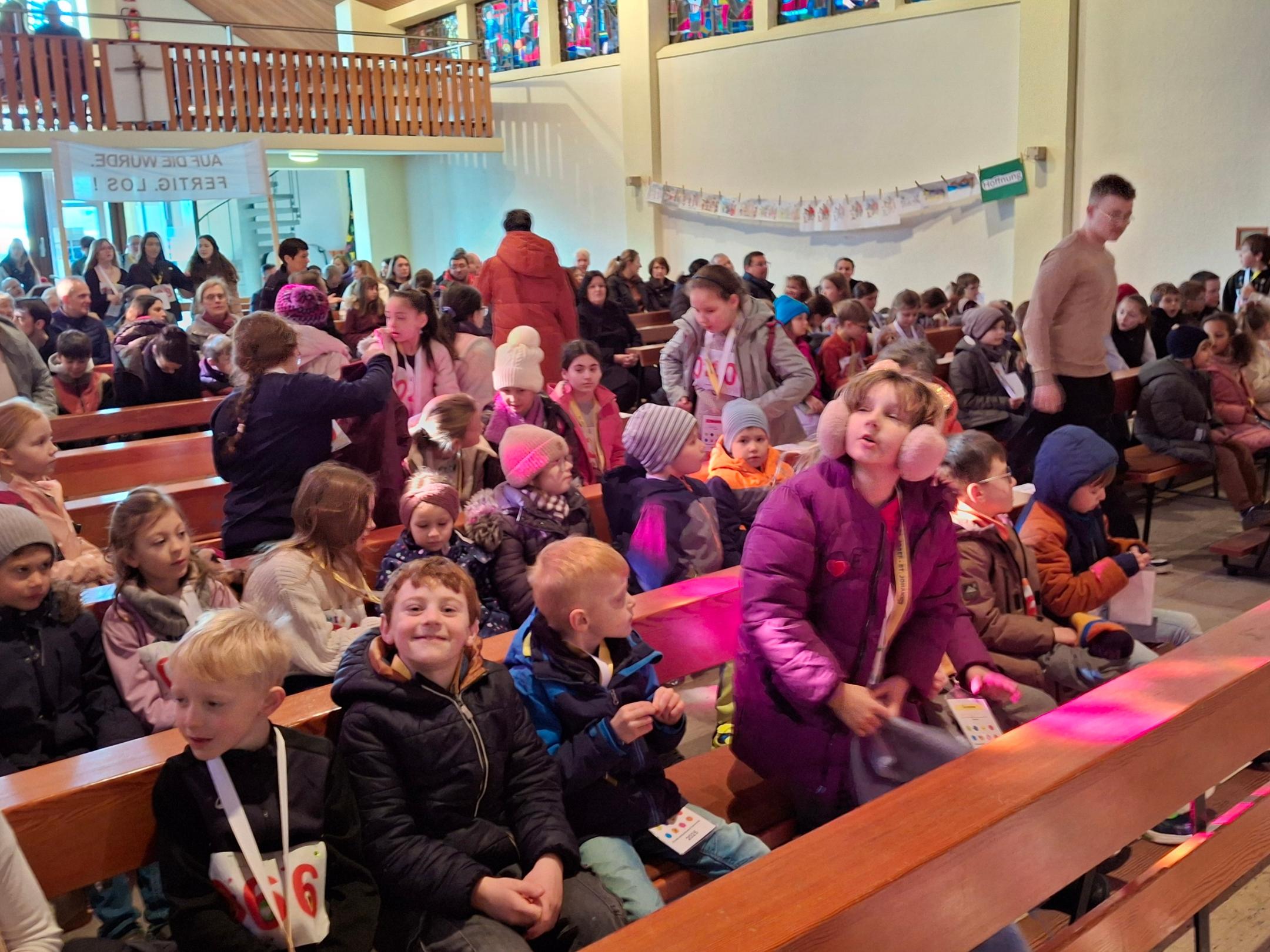 Kindereinkehrwochenende zum Thema Menschenwürde in Furpach.