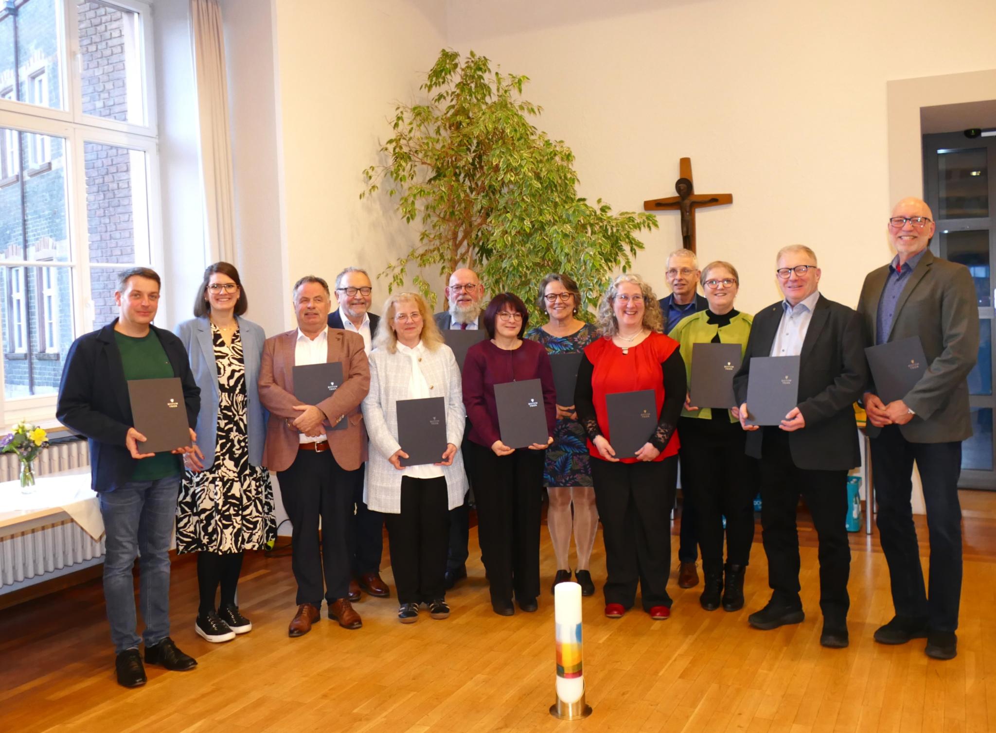 Die Kursteilnehmerinnen und -teilnehmer erhielten Ende Februar ihre Zertifikate.