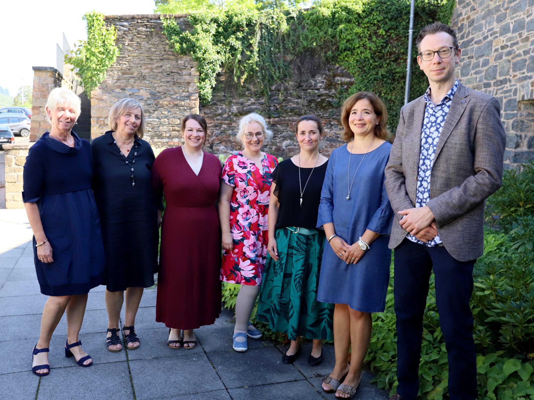 Das Team der LB Saarburg mit ehemaliger und neuer Leiterin