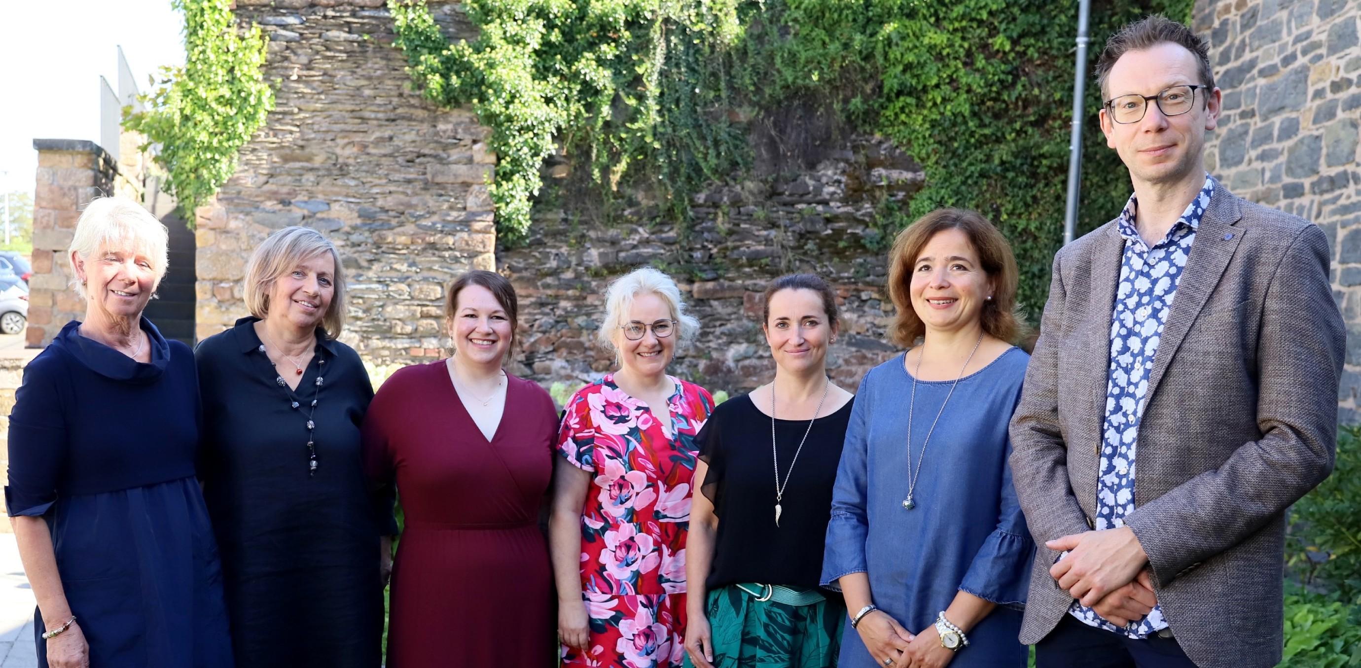 Das Team der LB Saarburg mit ehemaliger und neuer Leiterin