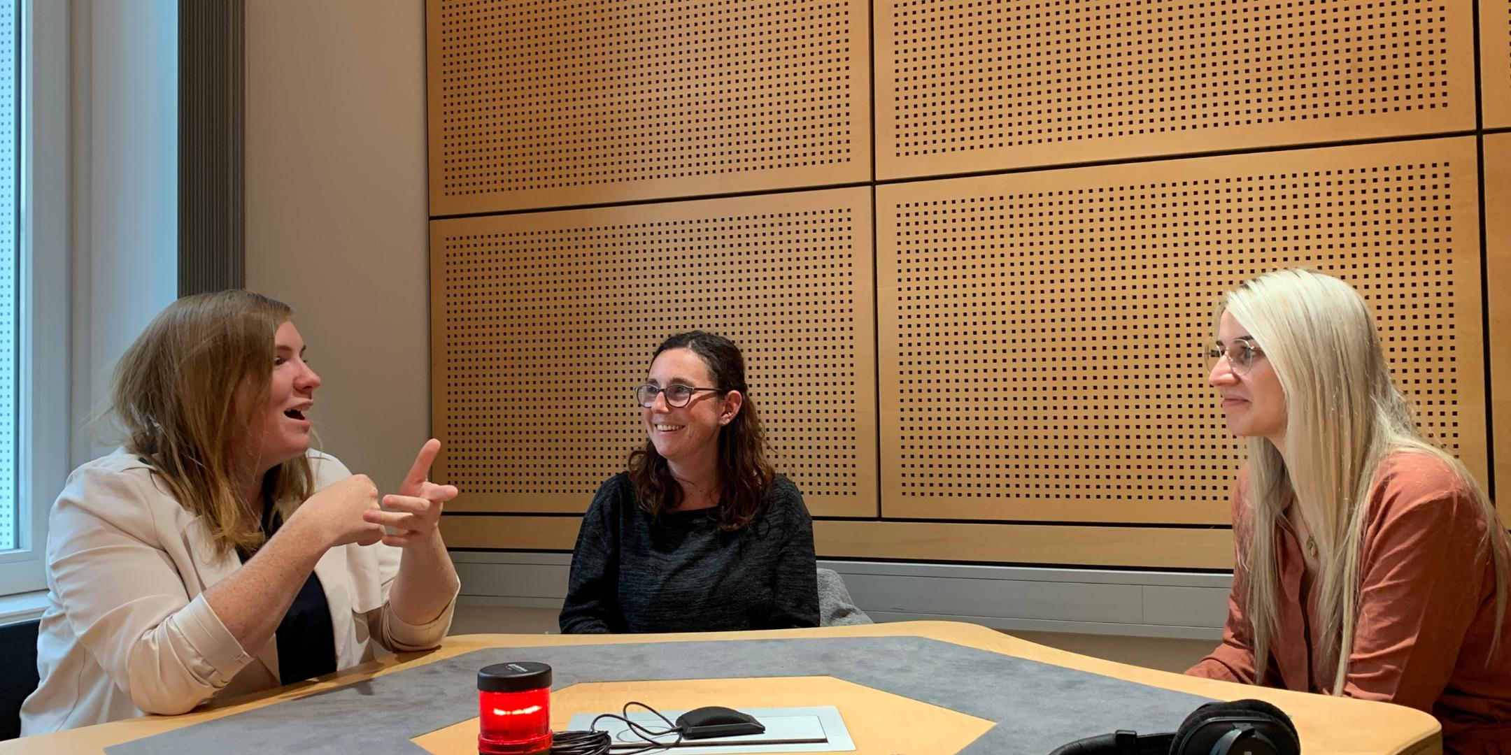 von links nach rechts: Lena Weber – Luisa Maurer – Carolin Hostert-Hack