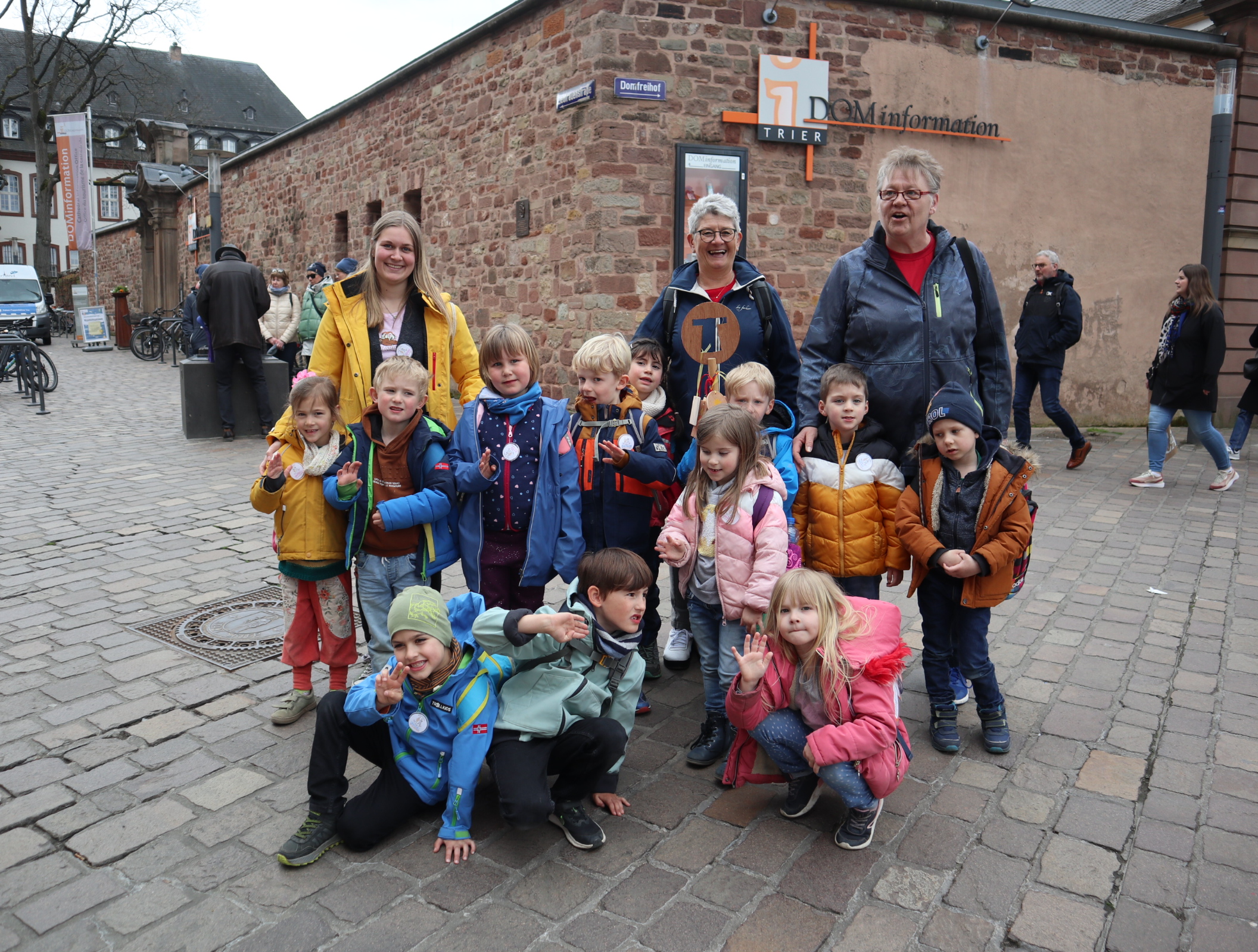 Kita-Kinder der Tagesstätte St. Walburgis Leubsdorf