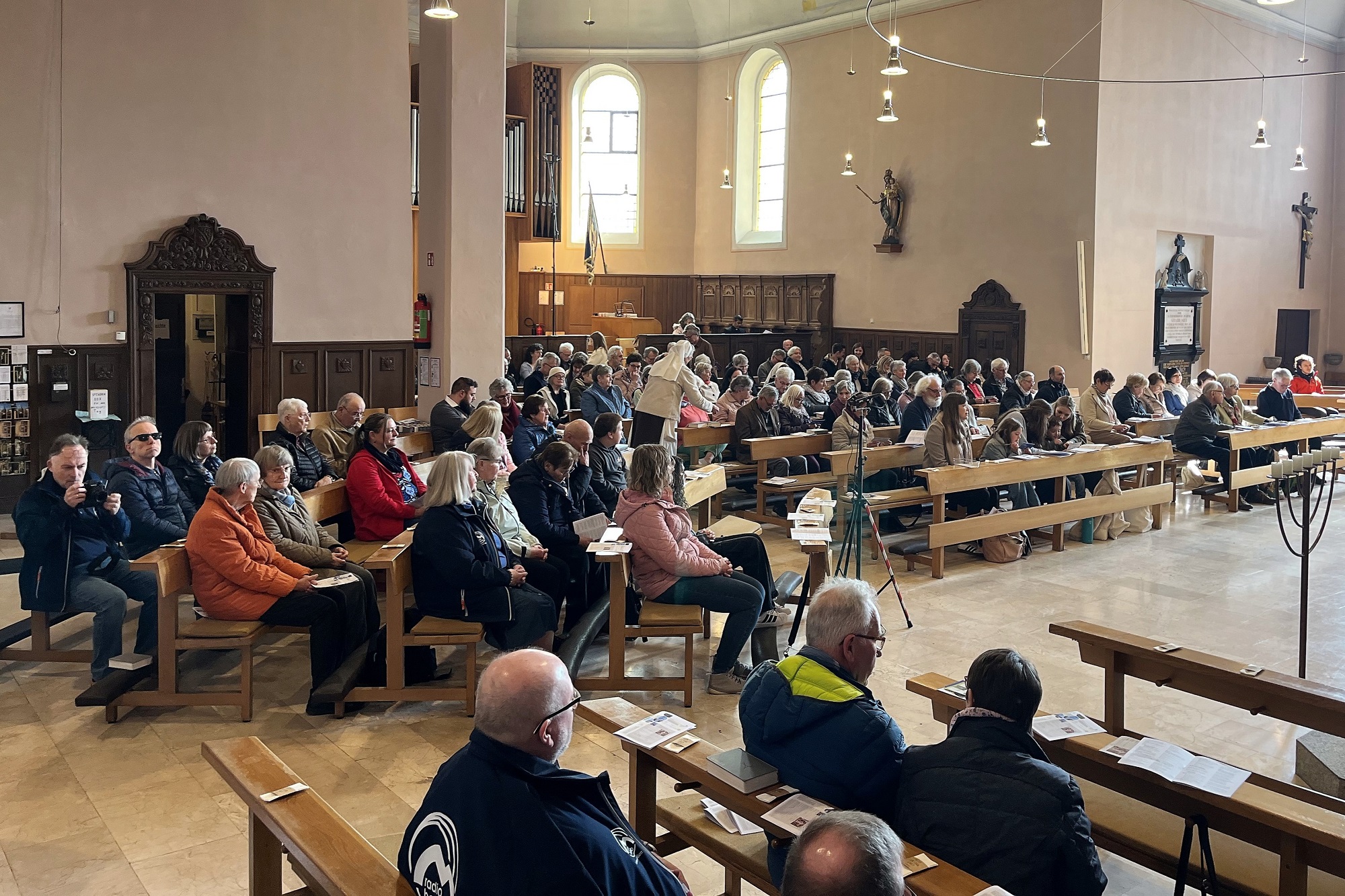 Viele Gläubige versammelten sich zum Medjugorje-Tag in Waxweiler in der Kirche.