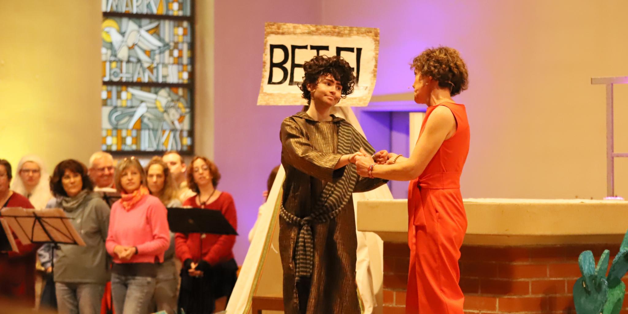 Die drei Vorstellungen des Musicals 'Jakob und die Himmelsleiter' waren ein großer Erfolg