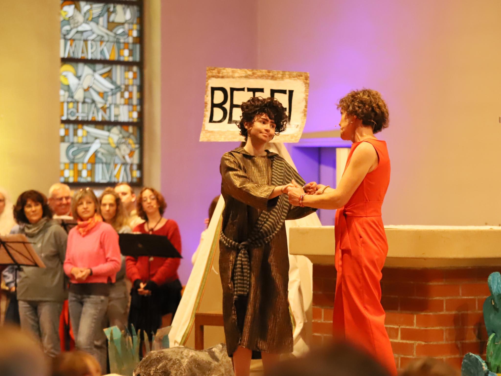 Die drei Vorstellungen des Musicals 'Jakob und die Himmelsleiter' waren ein großer Erfolg