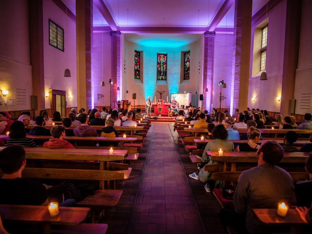 Die evangelische Kirche in Malstatt beteiligte sich in der Vergangenheit an der Nacht der Kirchen.