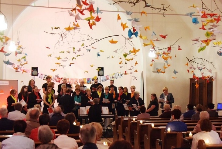 Nacht der Kirchen 2019 in der Lebacher Michaelskapelle.