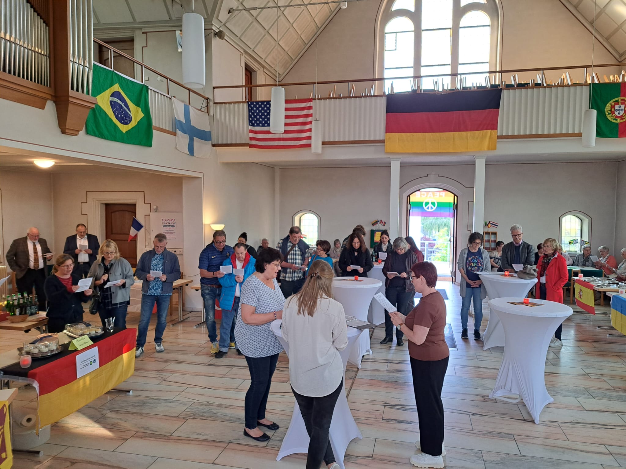 Ein Churchfood Festival mit internationalen Speisen gab es in der evangelischen Kirche in Schaffhausen.
