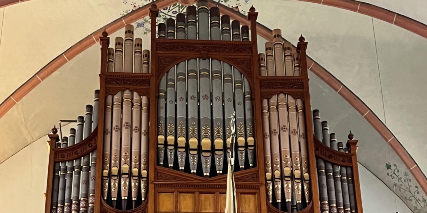 Die Orgel in Kordel.