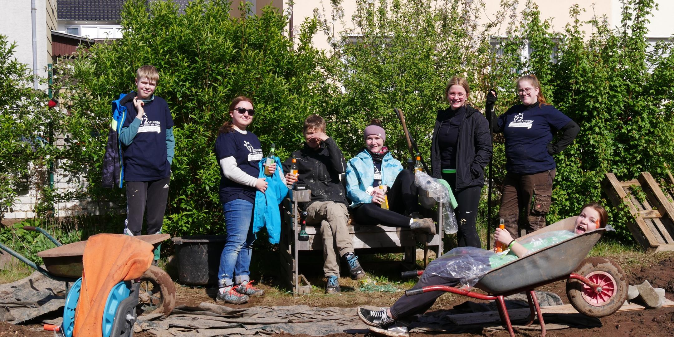 72-Stunden-Aktion der Katholischen Jugend in Dillingen.