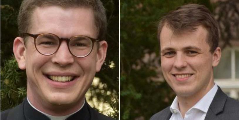 Johannes Cavelius (links) und Mathieu Valet