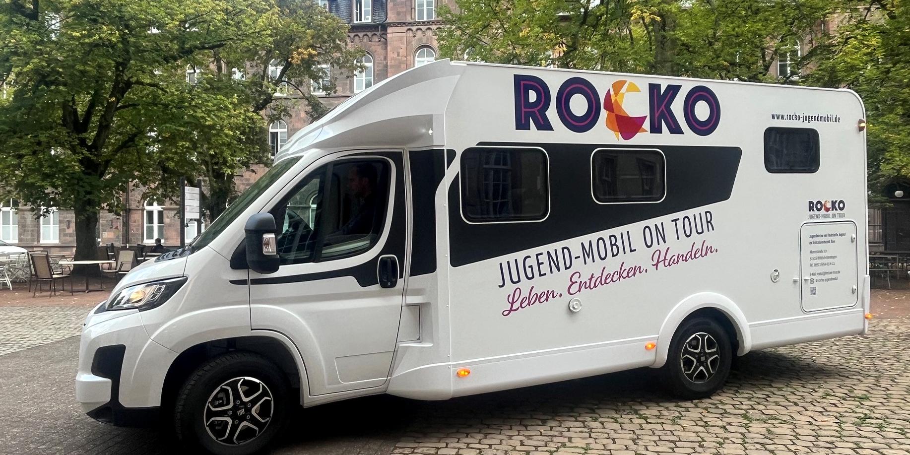 ROCKO ist ein umgebauter FIAT Ducato, der bald durch die ländlichen Regionen des Visitationsbezirks Trier rollen soll