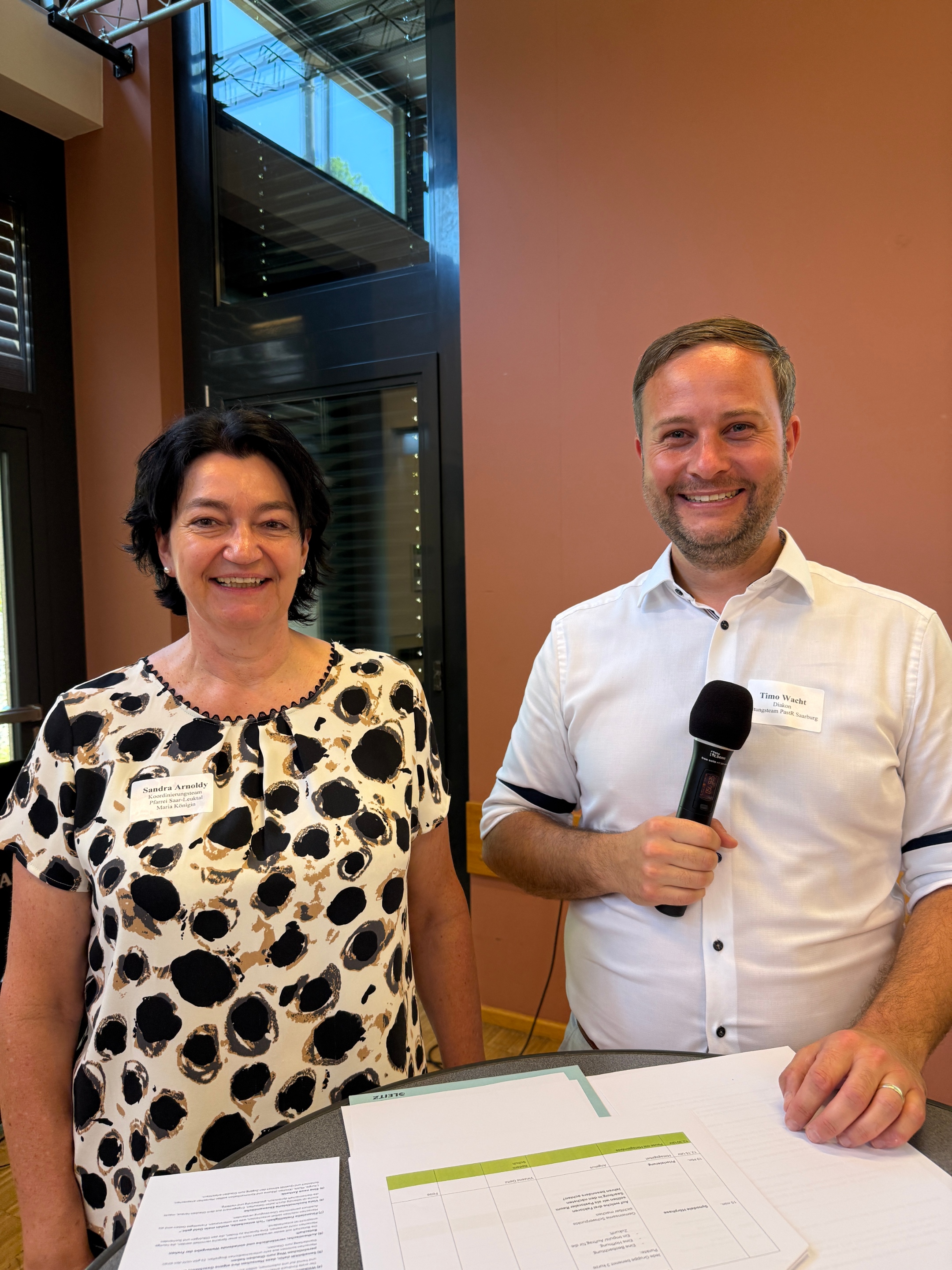 Sandra Arnoldy und Timo Wacht