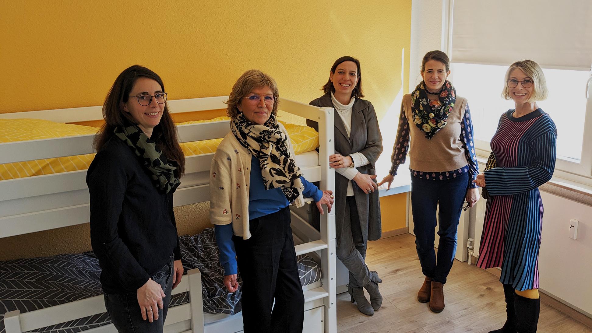 Wohnraumbesichtigung im Second Stage