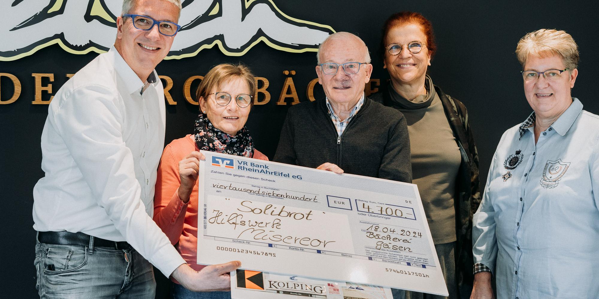 Wolfgang Geisen, Gaby Mangner, Familie Hammes und Monika Hommer