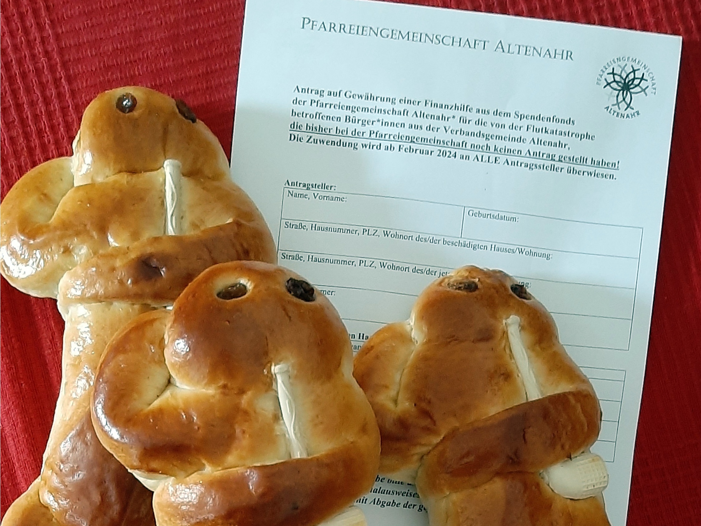 Martinswecken und ein Spendenantrag