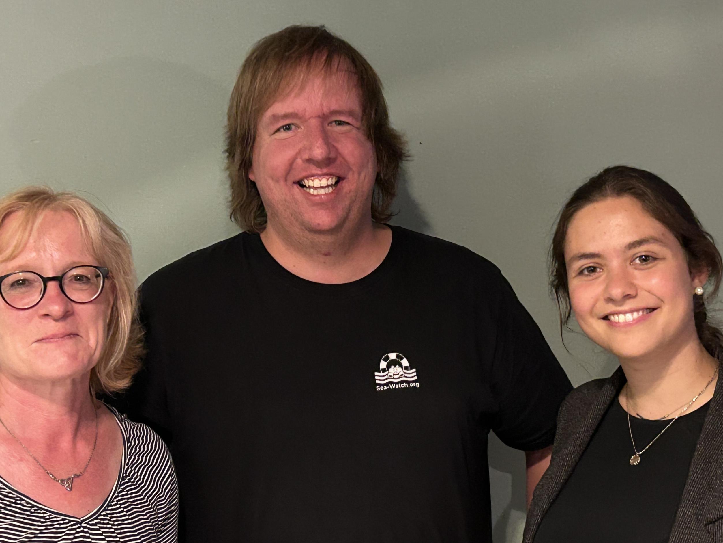 Marion Latz, Michael Michels und Elisabeth Pick (vlnr.)