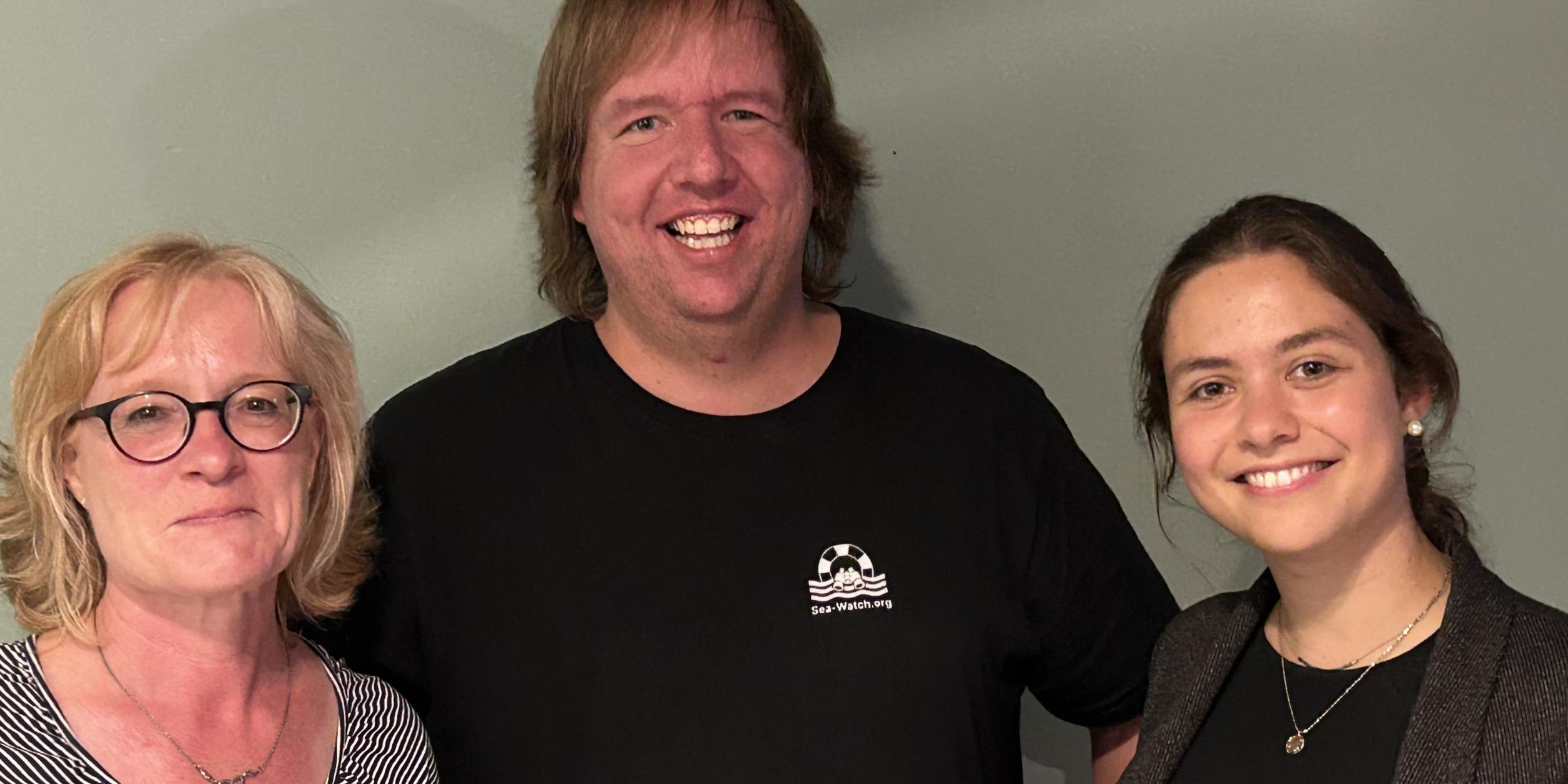 Marion Latz, Michael Michels und Elisabeth Pick (vlnr.)