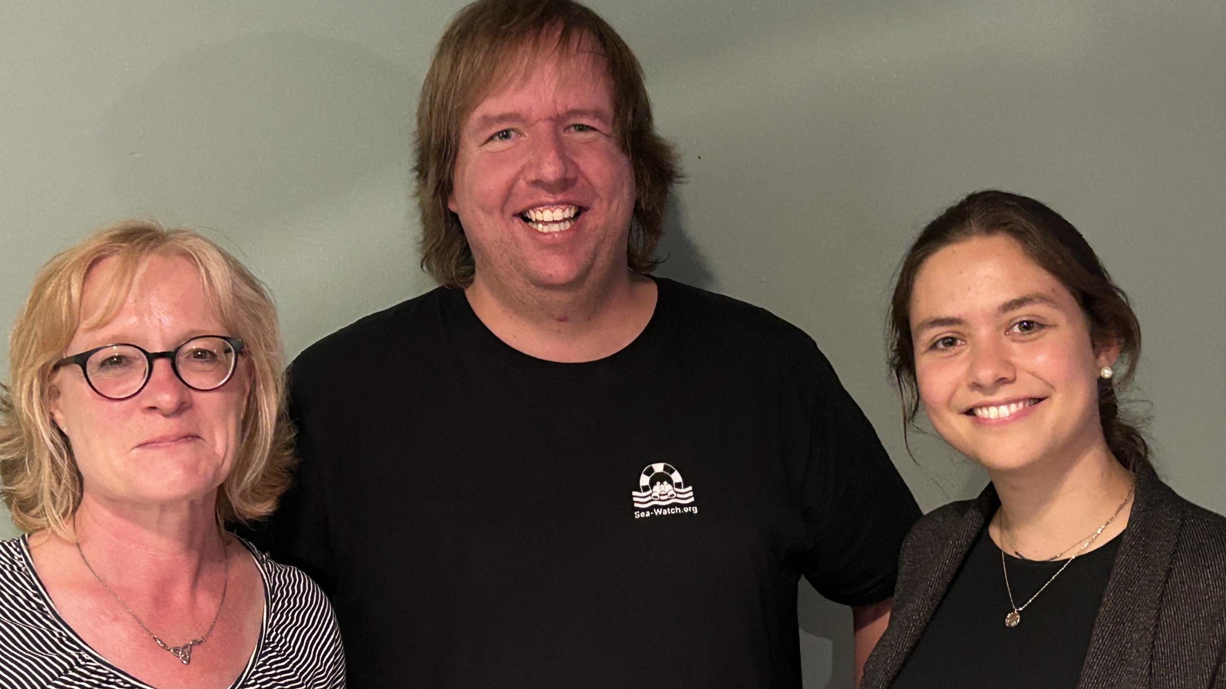 Marion Latz, Michael Michels und Elisabeth Pick (vlnr.)