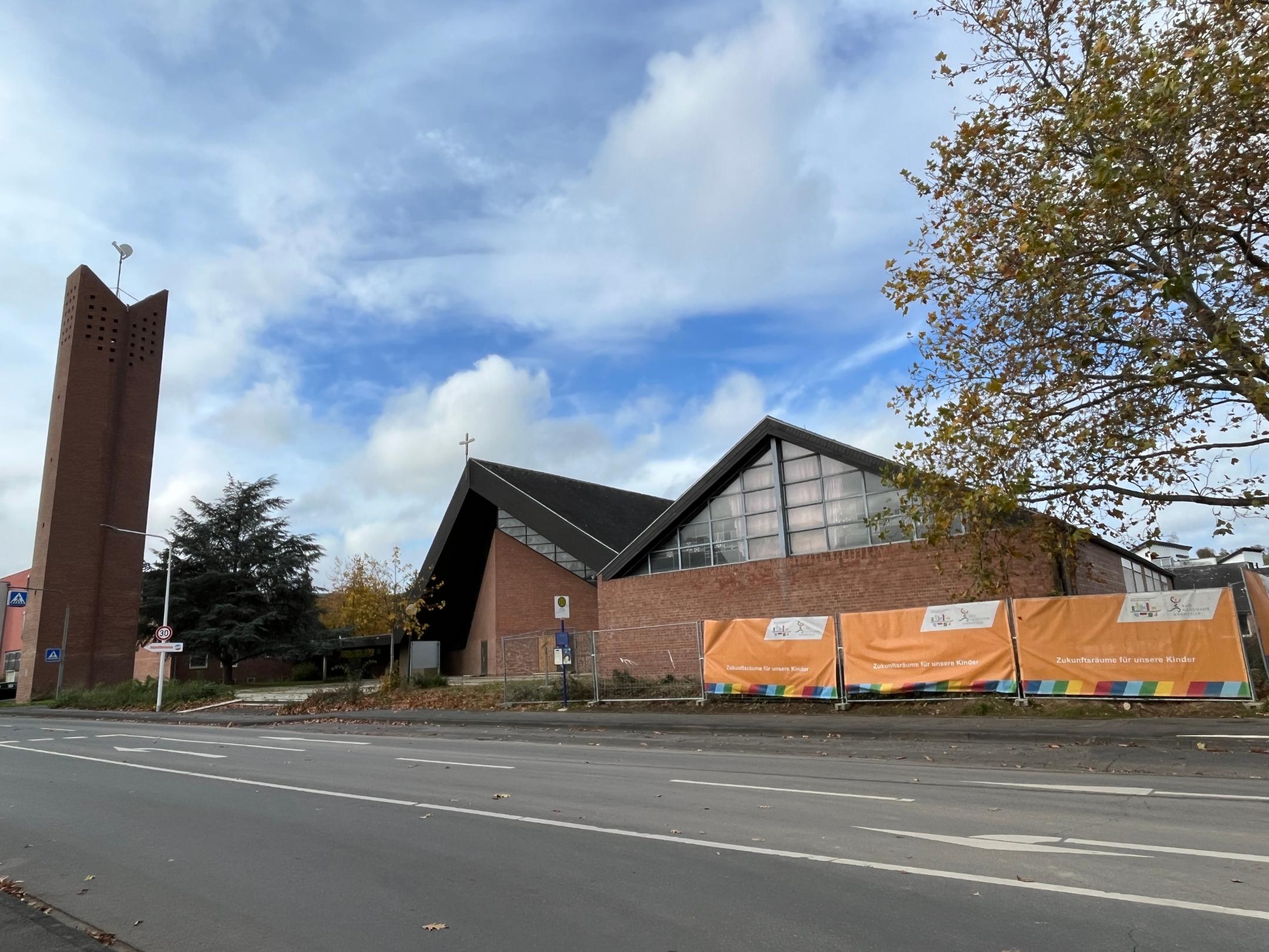 Die Kirche St. Pius in Bad Neuenahr-Ahrweiler wird nicht wieder als Kirchenraum wieder aufgebaut.