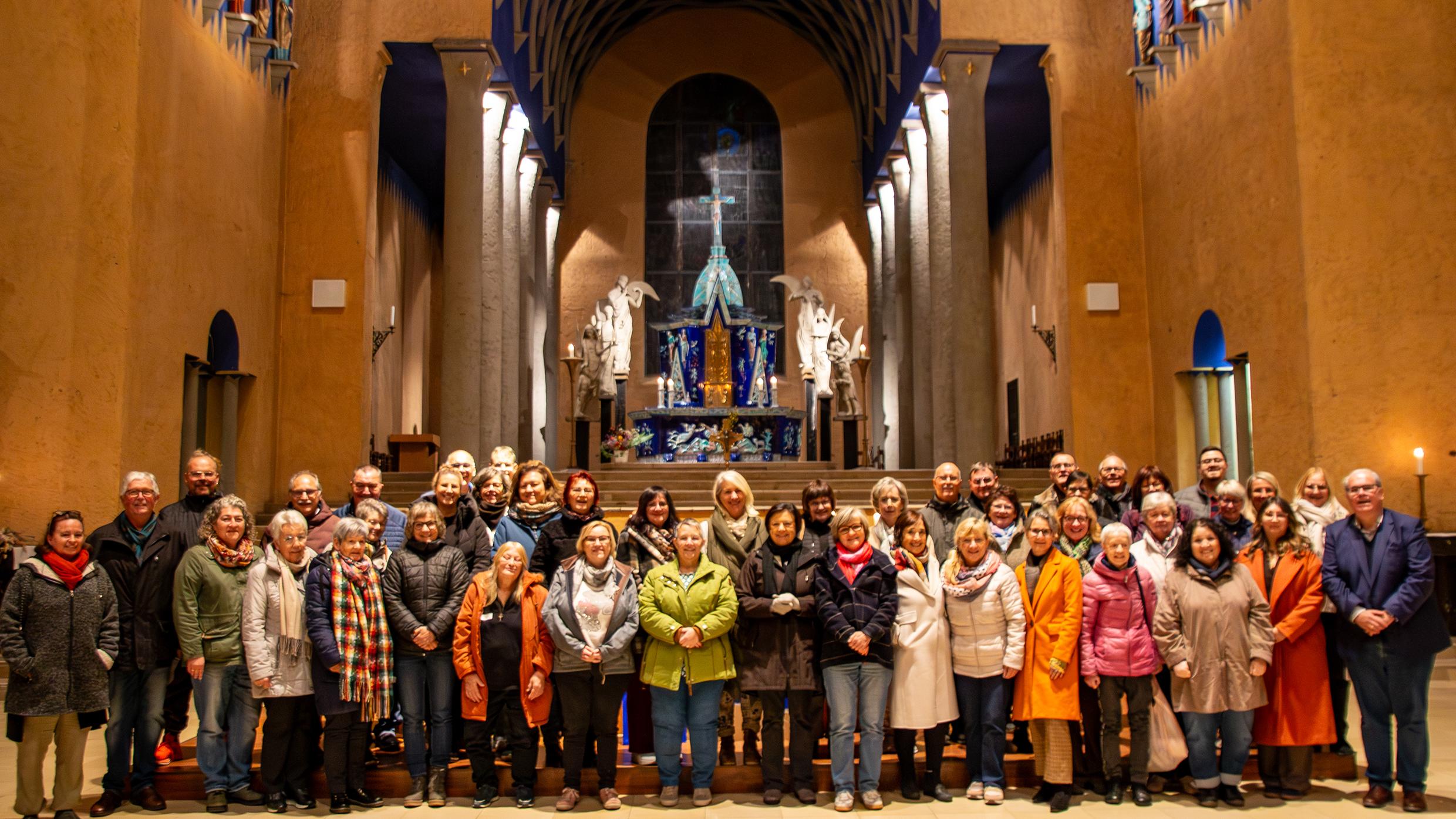 Ein festliches Abendlob in der Kirche St. Michael bildete den Abschluss des Stimmbildungstags.