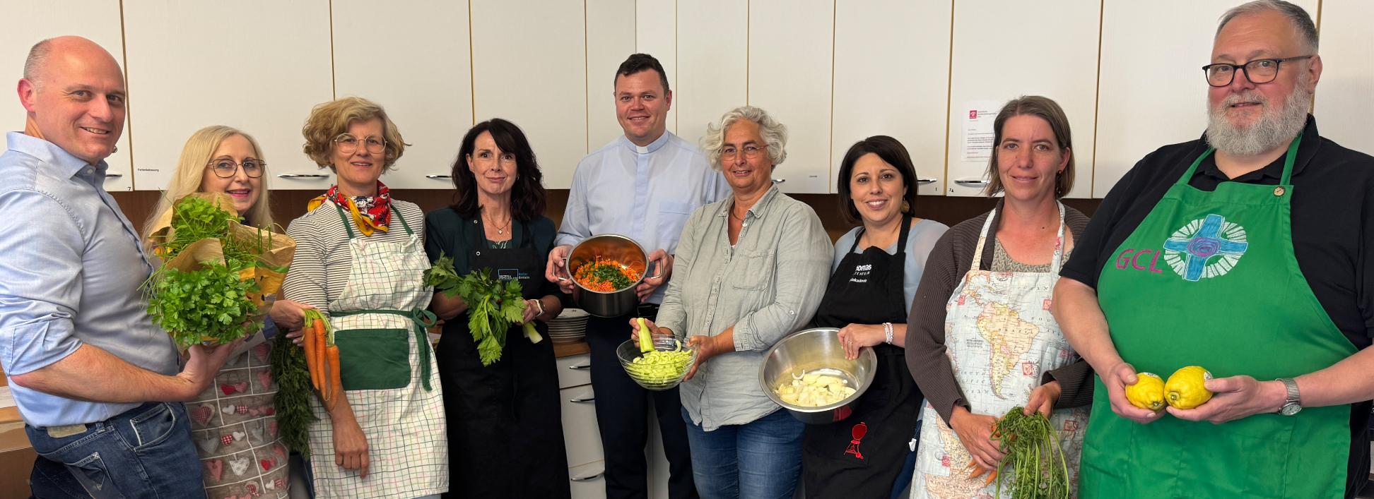 Kennenlernen beim Kochen