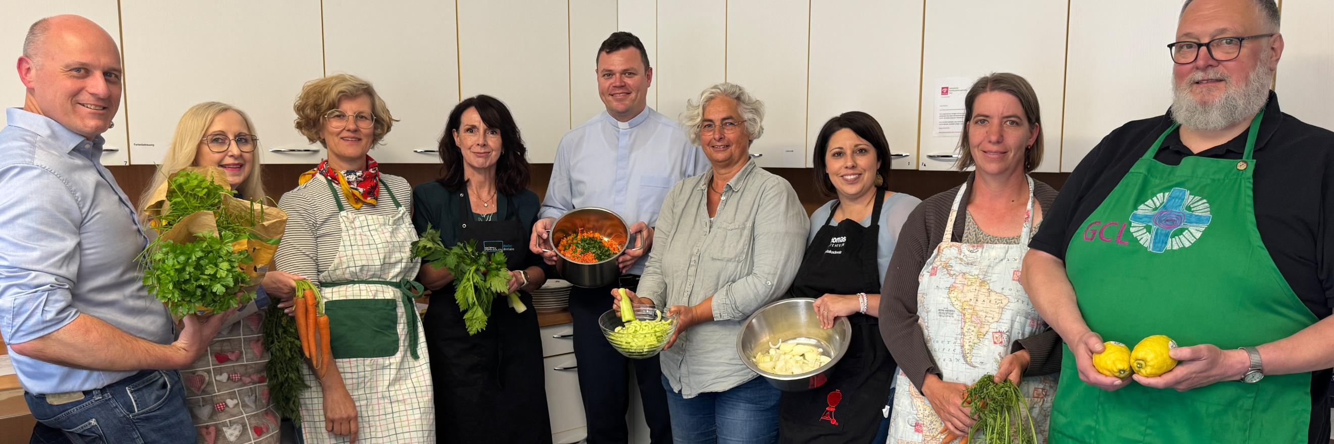 Kennenlernen beim Kochen
