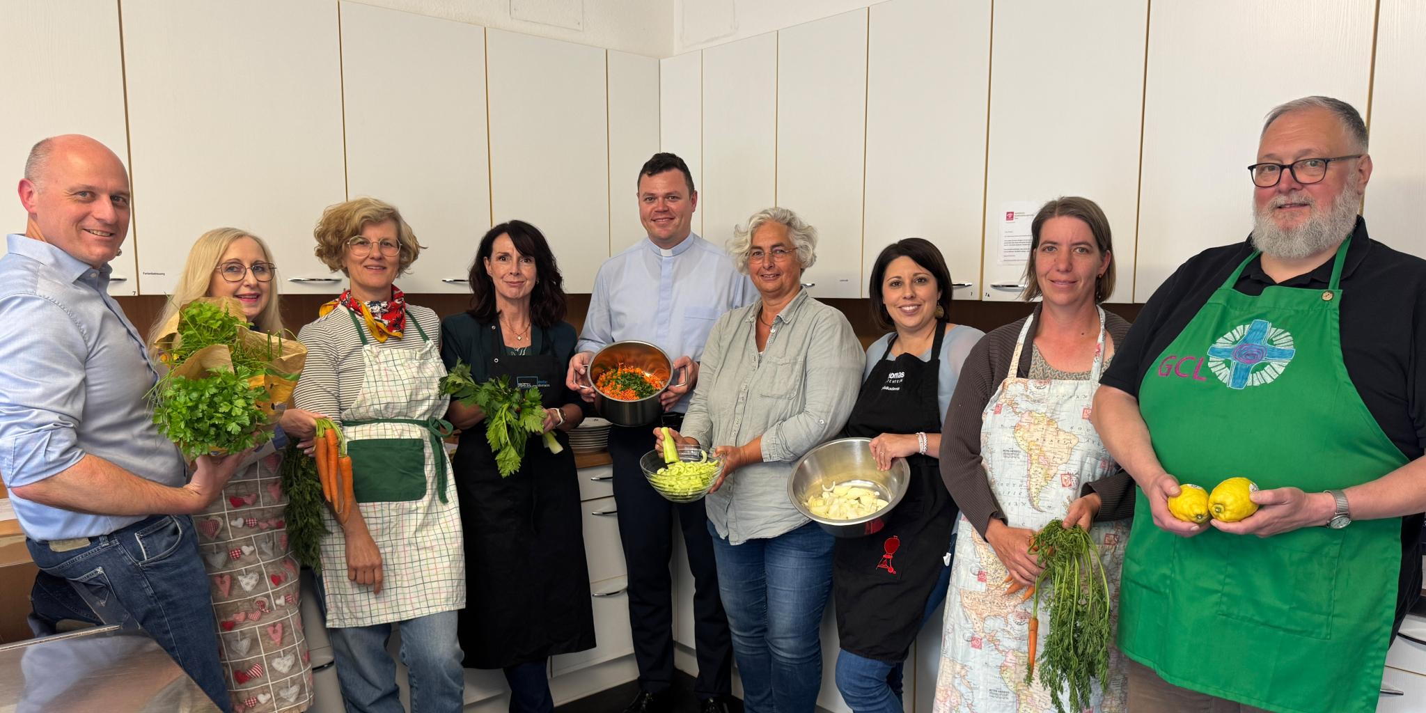 Kennenlernen beim Kochen