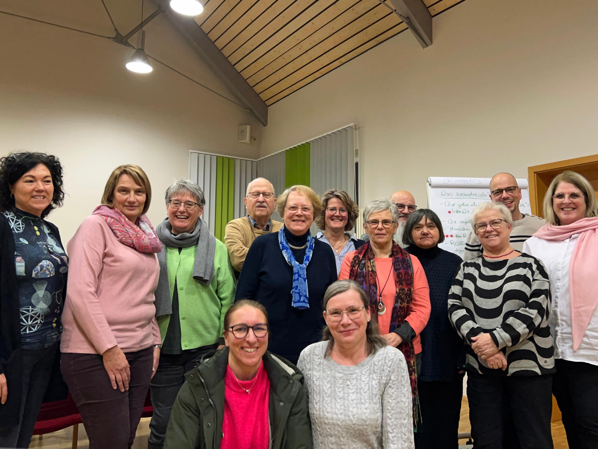 Zu einem gemeinsamen Workshop trafen sich die Haupt- und Ehrenamtlichen des Bauwagen-Projekts in Niederlosheim.