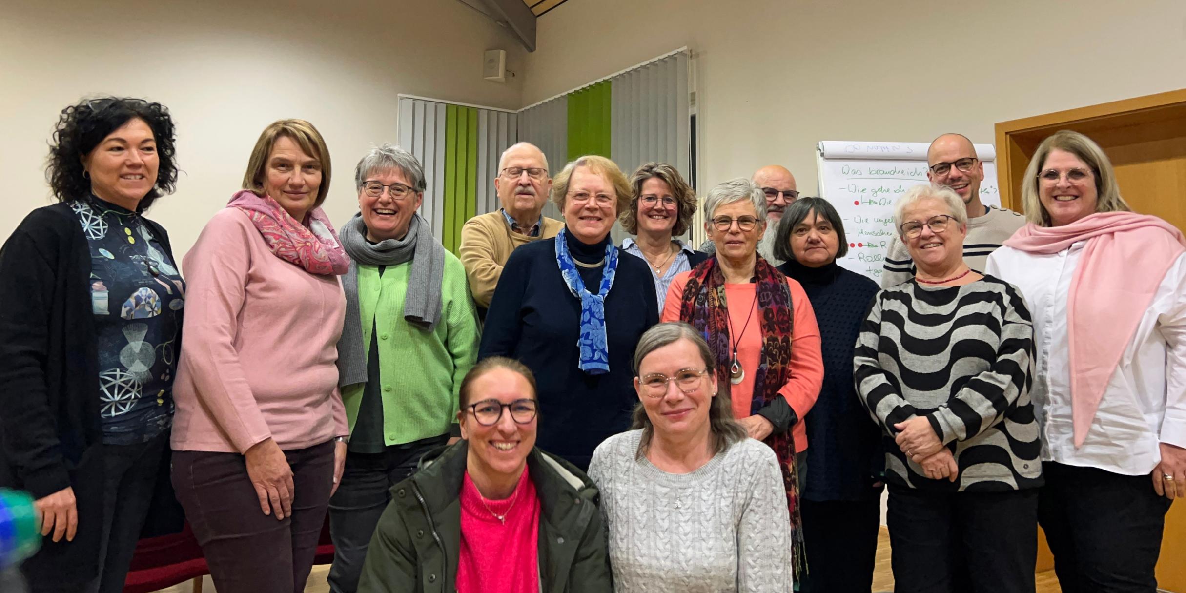 Zu einem gemeinsamen Workshop trafen sich die Haupt- und Ehrenamtlichen des Bauwagen-Projekts in Niederlosheim.