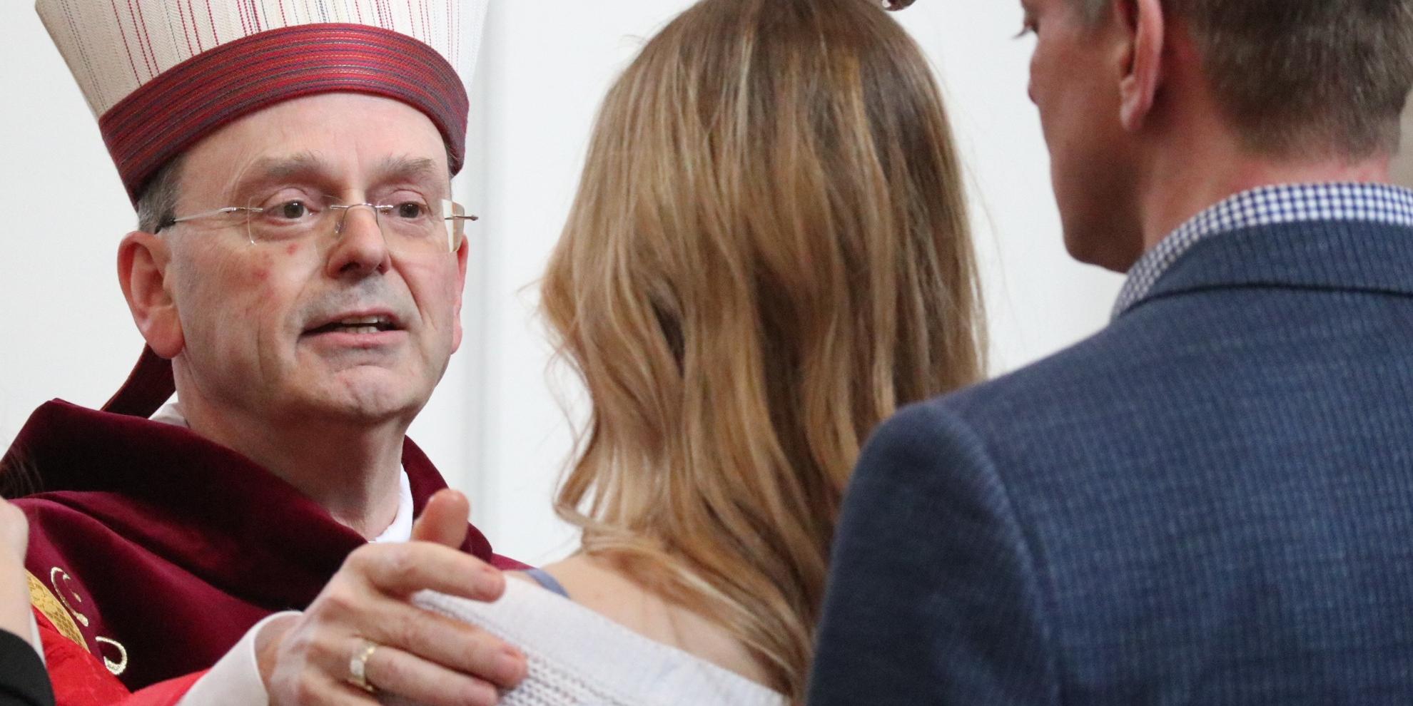 Weihbischof Brahm, Firmling und Pate