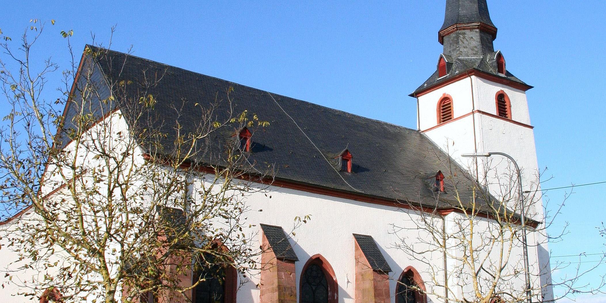 Auf dem Bild zu sehen ist die Wallfahrtskirche in Weidingen