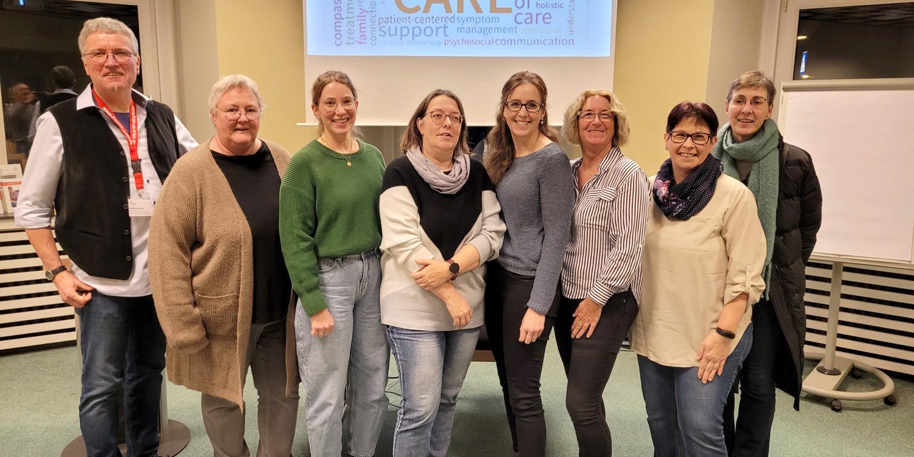 Die Gruppe Palliativ Care hat den Welthospiztag in Bitburg vorbereitet