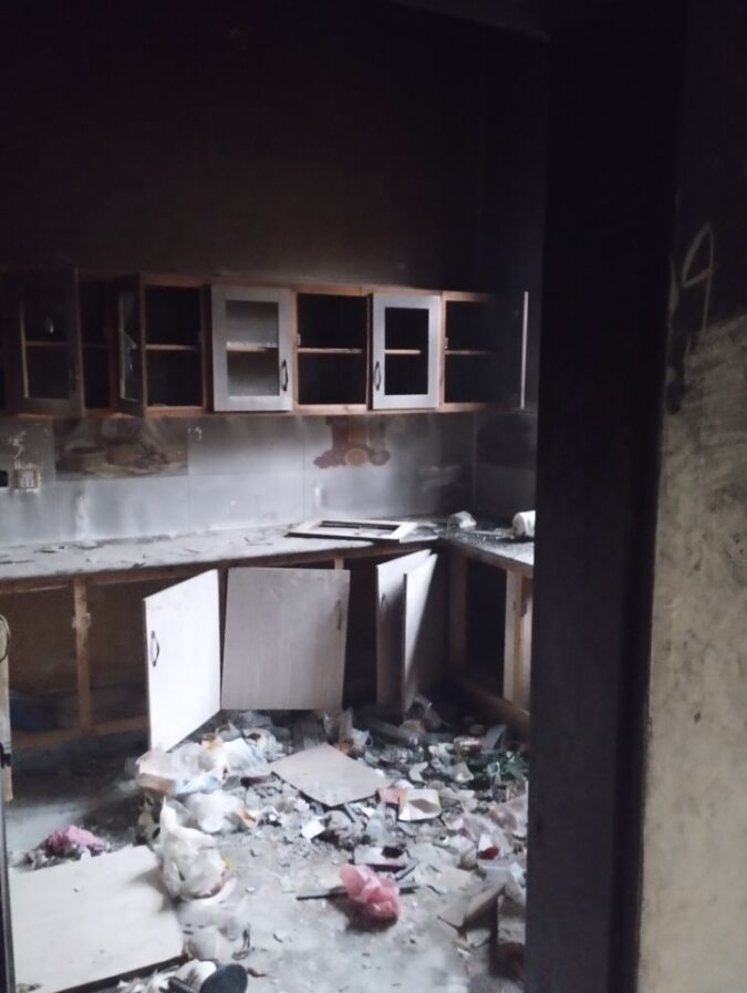 Zerstörte Häuser christlicher Familien in Jaranwala