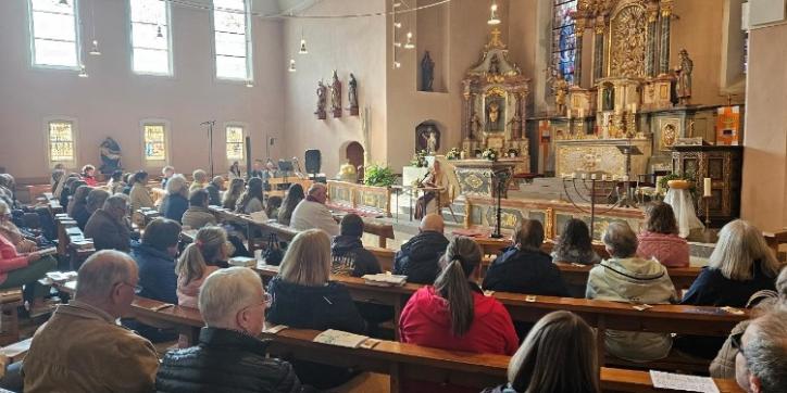 Viele Gläubige versammelten sich zum Medjugorje-Tag in Waxweiler.