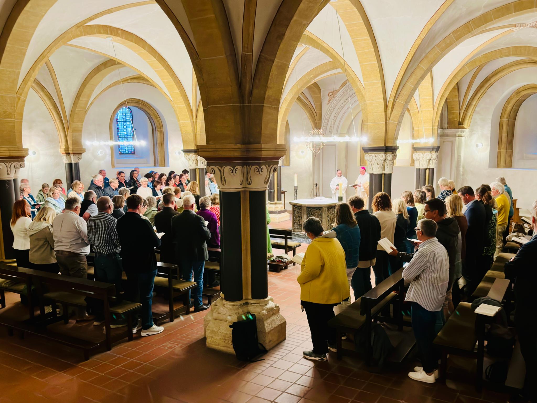 Gottesdienst in der Domkrypta