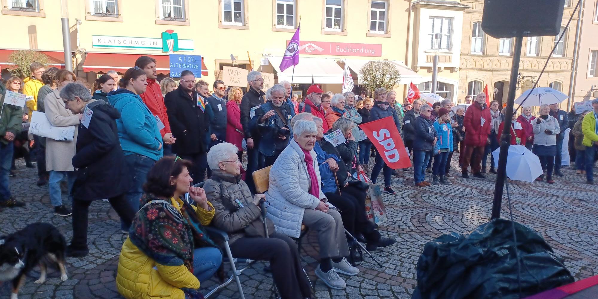 Erste Demo in Wadern