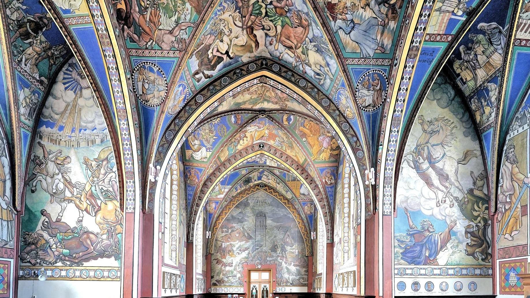 Pfarrkirche Eschfeld Fresko