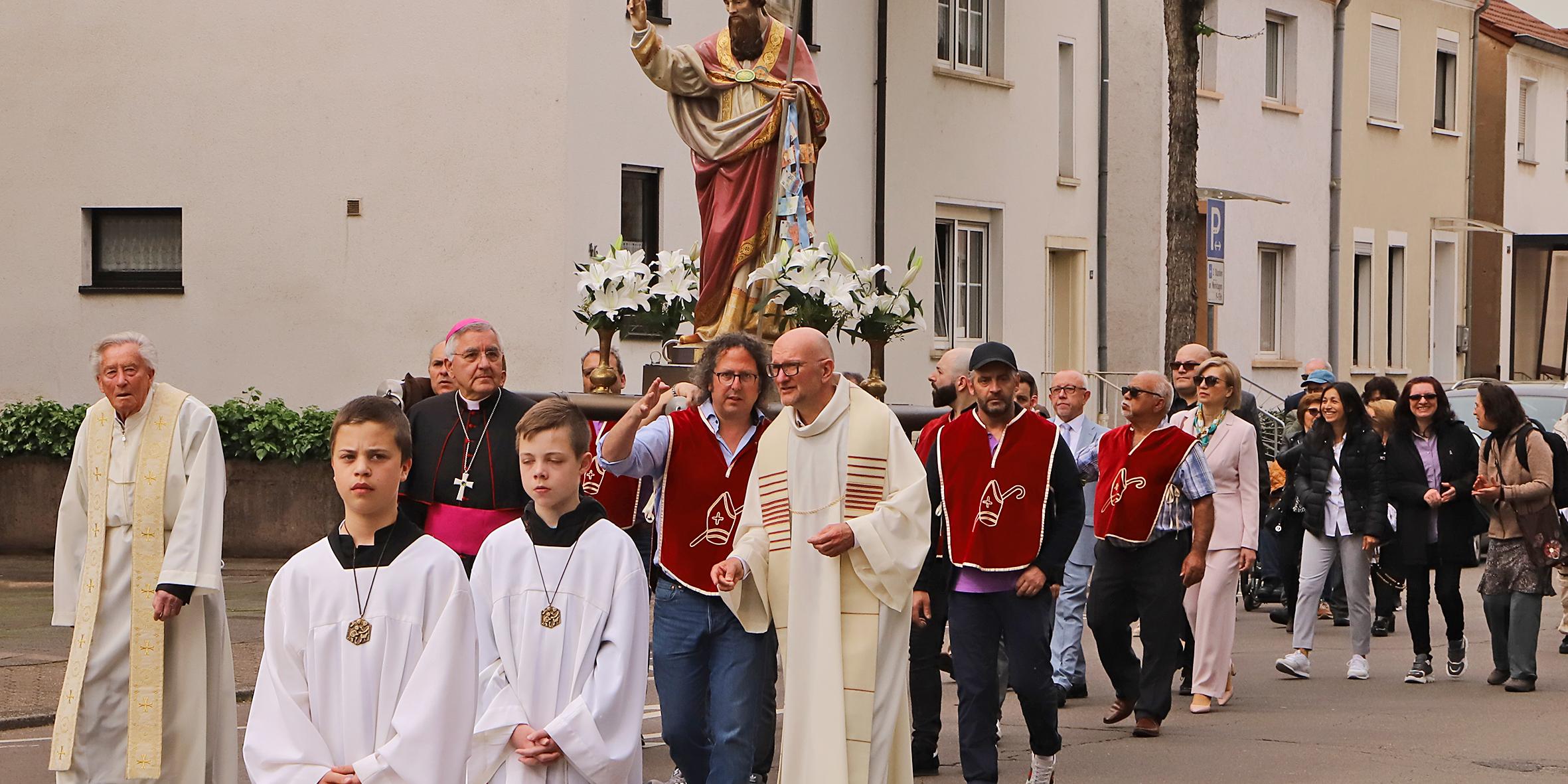 Prozession zum San-Paolino-Fest 2023